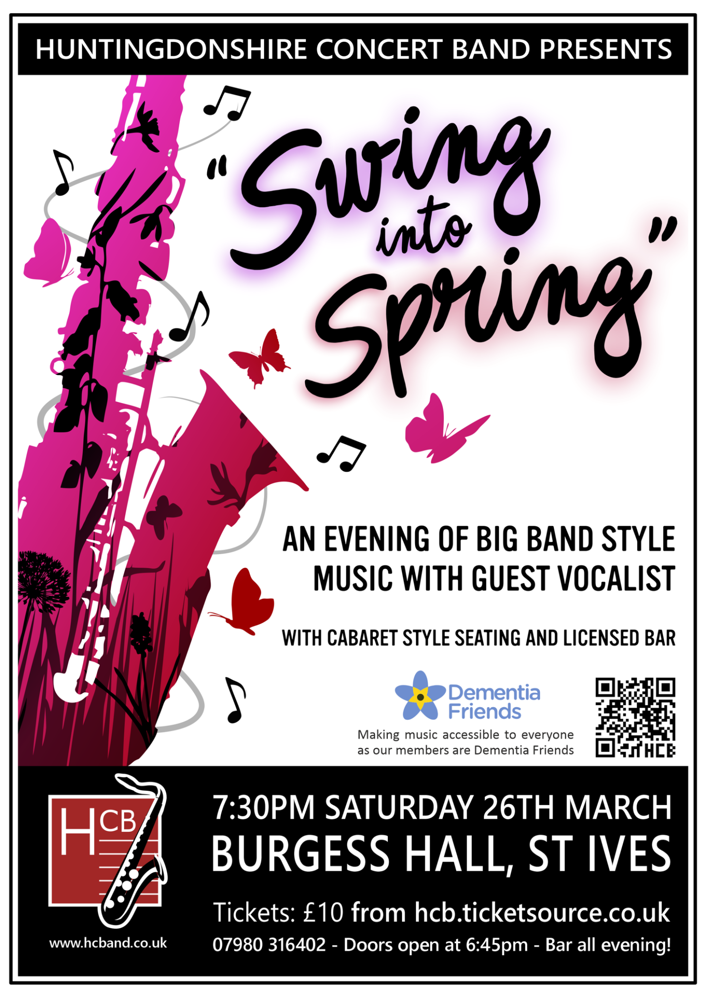 Big Band Sounds 2022 - Huntingdonshire Concert Band